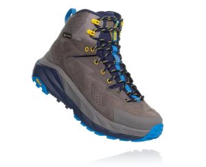Hoka One One Men's Kaha GORE-TEX Hiking Shoes Black Olive/Green - AU VLWM